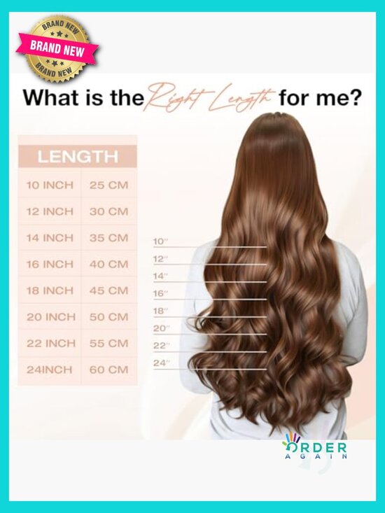 22 Inch Curly Clip In Hair Extensions 6 Pcs Dark Black Long Wavy Hairpiece main image 4
